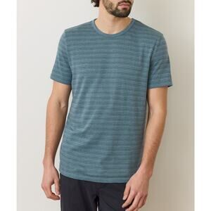 Marine Layer Signature Jacquard Crew T-Shirt M / L